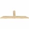 Ekena Millwork Portland Rough Sawn Timber Gable Bracket, Douglas Fir, 48"W x 18"H x 2"D x 4"F, 9/12 Pitch GBW048X18X0204POR00RDF - alternate 4